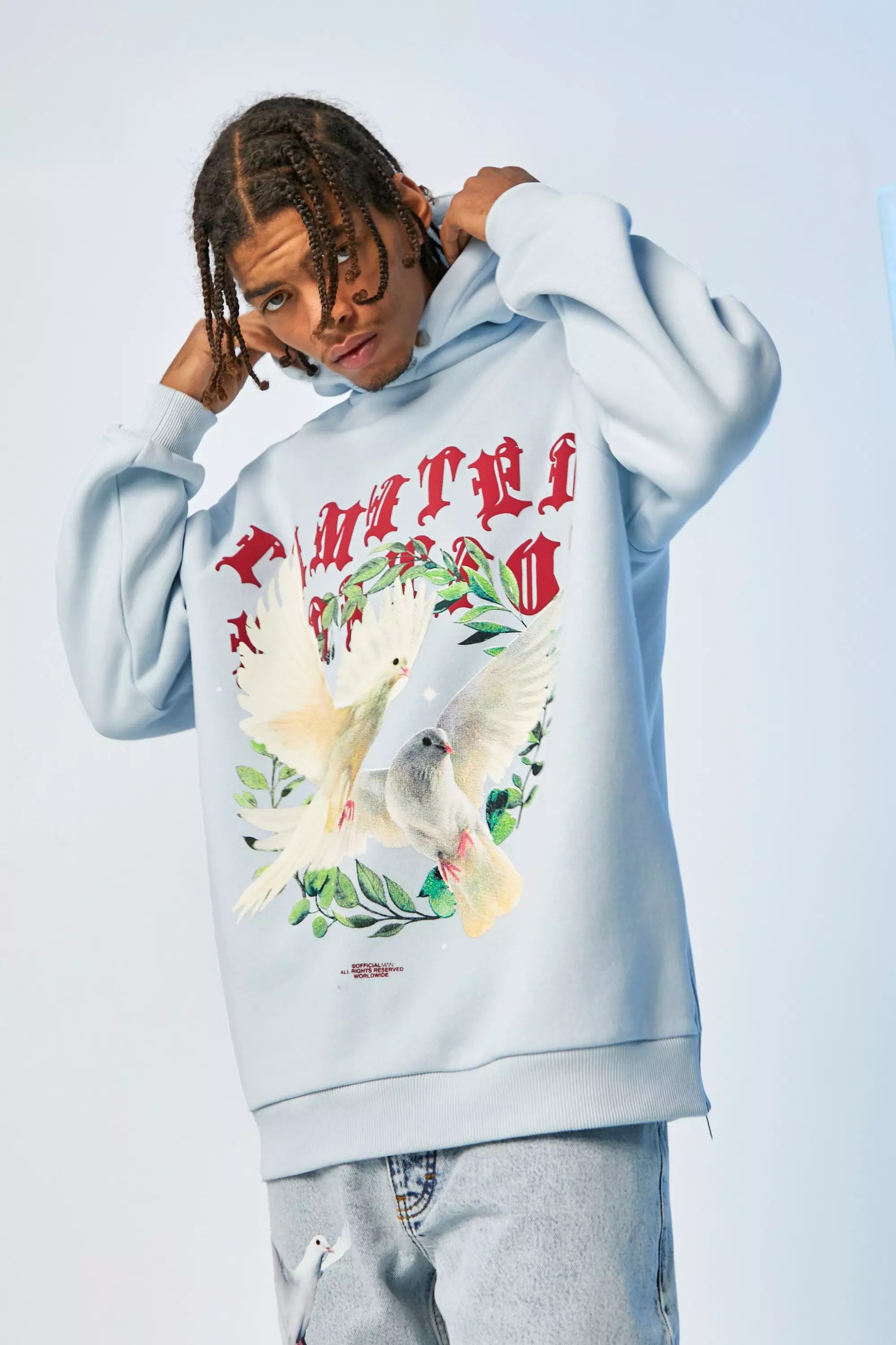 Amiri dove hoodie hot sale